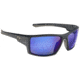 Strike King S11 Optics Pickwick Sunglasses, Matte Black Frame, Multi Layer White Blue Mirror, Gray Base Lens, SG-S1191