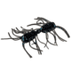 Strike King Sexy Bug Softbait, 6 pack, 2in, Black/Blue, 12-36347
