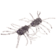 Strike King Sexy Bug Softbait, 6 pack, 3in, Smoke Purple Black Flake, 12-36366