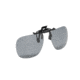 Strike King Polarized Clip-On Sunglasses, Soft Gray Lens, CO-1