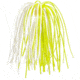 Strike King Silicone Skirt, Chartreuse &amp; White, 3 Pack, 33-46