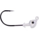 Strike King Squadron Swimbait Head, Jig Head Fishing Lure, Pearl, 1/2oz, 3-Pack, SSH12-844, SSH12-844