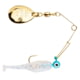 Strike King Mr Crappie Crushr Spinnerbait, 41 - Glimmer Blue, 1/8oz, MRCBS18-41