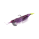 Strike King Tidal Shrimp Fishing Lure, Pre-rigged Soft Plastic Shrimp Bait, Durable Mesh Tail, 2/0 Single Hook, 3 1/2in, 1/4oz, Purple Firetiger, PRSSW3-516