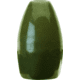 Strike King Tour Grade Tungsten Bullet Weight, Tungsten Terminal Fishing Tackle, Green Pumpkin, 1/8oz, 4-Pack, TGTW18-46, TGTW18-46