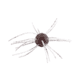 Strike King Tumbleweed Salted Softbait, 4 pack, 3in, Grape Whiskey, 12-36261