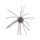 Strike King Tumbleweed Salted Softbait, 4 pack, 3in, Prism Smoke, 12-36263