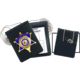 Strong Leather Recessed Velcro Badge And Id Holder With Chain - 71600-2262