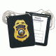 Strong Leather Company Badge &amp; Id Hld Around Neck 837 - 71400-8372