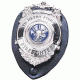 Strong Leather Company Clip-on Badge Holder Shield - 71320-0002