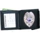 Strong Leather Company - Double Id Badge, Black - 79500-0402