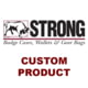 Strong Leather Duty Side Open Badge Case 161, Black - 755001612