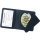 Strong Leather Side Open Badge Case - Duty, Black - 74800-3402