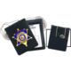 Strong Leather Recessed Velcro Badge And Id Holder With Chain - 71600-0742