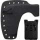 Stroup Knives Viking Tomahawk Knife, 15.25in Overall, 5in 1095HC Steel w/ 4.5in Cutting Edge, Black Sculpted G10 Handle, Kydex Sheath, TOMV-B-G10-S