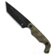 Stroup Stroup Knives Bravo 5 Tanto Fixed Blade Knife OD Green G-10 3.5" Black, OD Green, 1095HC, adult, BHQ-213560