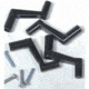 Strybuc Crank Handle Plastic 1in, Pack of 4, 838C4-BLK