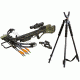 Stryker SolutionLS Crossbow, Package Realtree AP Green, A12405 W/ Vanguard Quest Tripod