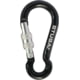 Stubai Screw Gate Minikarabiner, Black, 977915