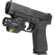 Subcompact Weapon, Black Anodized, 650 Lumens, White LED, Light w/ Green Laser