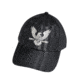 Subtle Patriot Covert Buckle Hat, Black, 10 x 10 x 6, SPAC19117