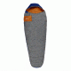 Suisse Sport K-2, 20 Degree Mummy Bag, Gray, Orange, Navy, 84In X 33In, 5MM8302CGY
