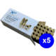 Sumbro X-Force, 9mm Luger, 124 grain, Full Metal Jacket, Brass, Centerfire Pistol Ammo, 250 Rounds
