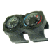Sun Company Sun Co CyclGage Compass/Thermometer, Black, 1 Year Limited Warranty, SUN-00407