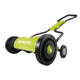 Sun Joe 18 inch Quad-Wheel, 5-Position, Razor Sharp Cutting Blade, Silent Push Reel Mower, Green MJ1800M