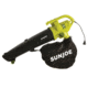 Sun Joe 3-in-1 Electric Blower/Vacuum/Leaf Shredder, Green SBJ604E