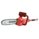 Sun Joe Electric Convertible Pole Chain Saw - 10in - 8.0A, Red SWJ807E-RED