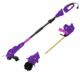 Sun Joe Electric Lawn Care System w/Grass, Pole Hedge Trimmer, and Garden Tiller, Purple GTS4000E-PRP