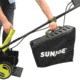 Sun Joe Electric Lawn Mower - 12A, 13in, Green MJ400E
