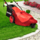 Sun Joe Electric Lawn Mower, 3-Wheels,16 Inch,12 Amp, 360 Degrees Turn Radius, Red, Large, MJ404E-360-RED