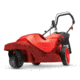 Sun Joe Electric Lawn Mower, 3-Wheels,16 Inch,12 Amp, 360 Degrees Turn Radius, Red, Large, MJ404E-360-RED