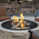 Sun Joe Fire Joe Cast Stone Fire Pit, 35in, Natural Stone, SJFP35-STN