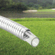 Sun Joe Heavy-Duty Spiral Constructed Stainless Steel Garden Hose, 25 ft AJSGH25