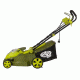 Sun Joe iON 40-Volt Hybrid Cordless / Electric 16-Inch Lawn Mower, Green ION16LM-HYB
