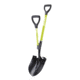 Sun Joe Shovelution Strain Reducing Utility Digging Shovel w/Spring Assist Handle - 44in, Round Point, D-Handle, Green SJ-SHLV06