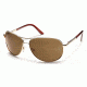 Suncloud Aviator Sunglasses-Gold-Polarized Brown