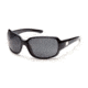 Suncloud Cookie Sunglasses Black Frame Gray Polarized Reader +1.50 Lens S-COPPGYBK150