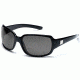 Suncloud Cookie Sun Glasses, Black Frame, Gray Polarized Reader Lens