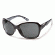 Suncloud Polarized Optics Cassandra Sunglasses - Black Backpaint Frame/Gray Polarized Polycarbonate Lens S-CRPPGYBK