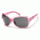 Suncloud Polarized Optics Cassandra Sunglasses - Fuschia Print Frame/Gray Polarized Polycarbonate Lens S-CRPPGYFC