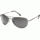 Suncloud Polarized Optics Patrol Sunglasses - Silver Frame, Gray Polarized Polycarbonate Lenses S-PTPPGYSV