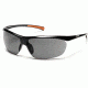 Suncloud Polarized Optics Zephyr Sunglasses - Black Frame, Gray Polarized Polycarbonate Lenses S-ZEPPGYBK