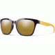 Smith Optics Founder Single Vision Prescription Sunglasses, Crystal Black Block Frame, Polarized, FOCPGNCBBSV