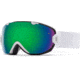 Suncloud Polarized Optics I/OS Goggle-White GBF-Green Sol-X Mirror