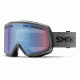 Suncloud Polarized Optics Range Goggles-Charcoal-Blue Sensor Mirror