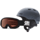 Suncloud Polarized Optics Zoom/Sidekick Youth Combo-Charcoal Stickfort-Youth Small